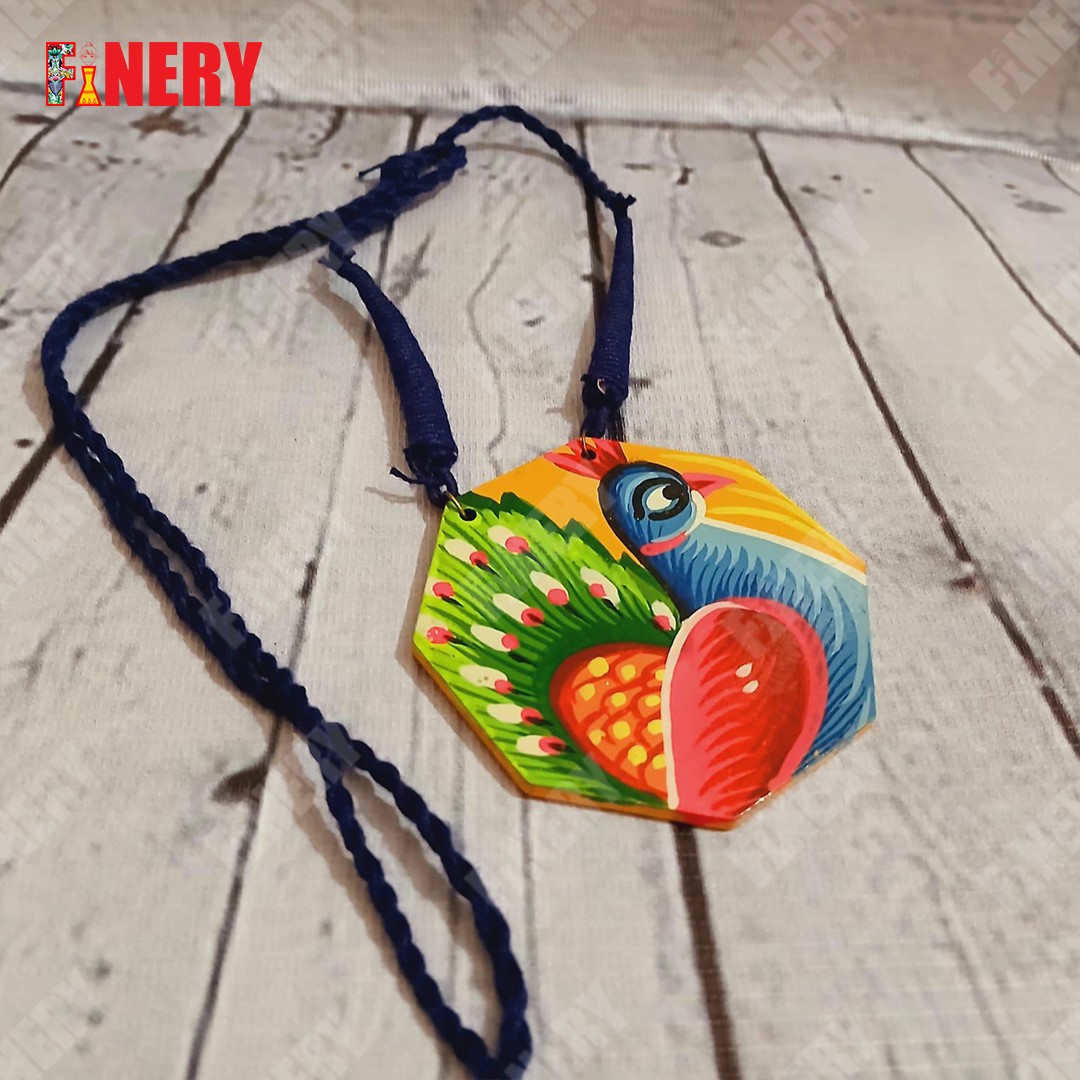 Rickshaw art Pendant