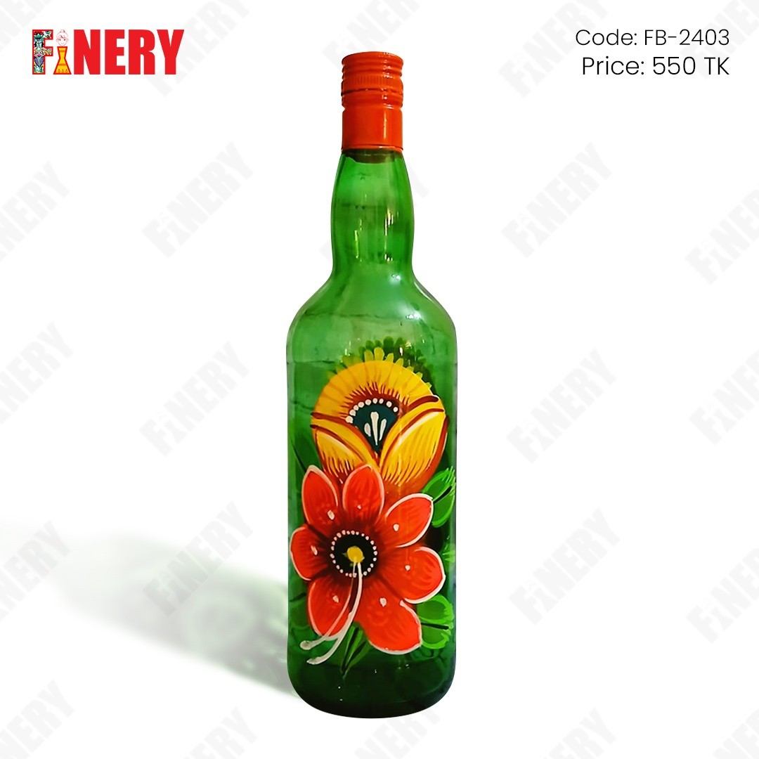 Rickshaw art Bottle
